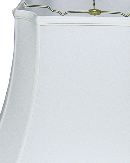 Snow Shantung Silk Lamp Shade