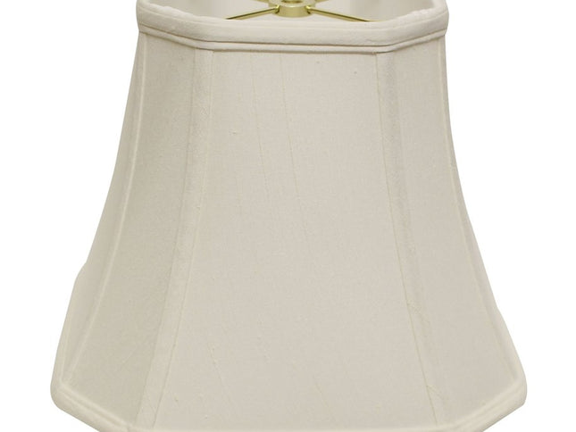 White Monay Shantung Silk Square Lamp Shade