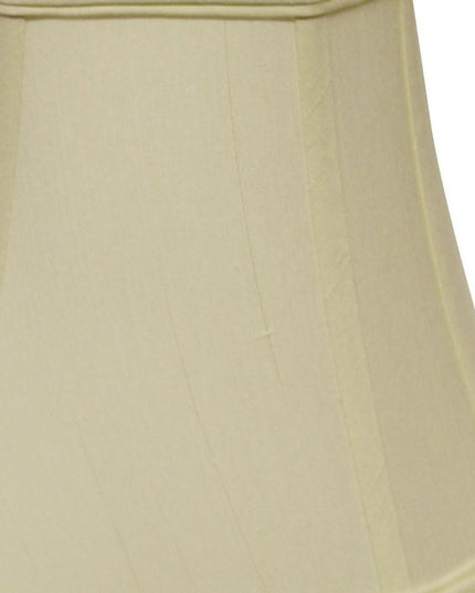 Ivory Monay Shantung Silk Square Lamp Shade
