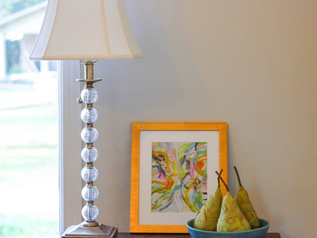 White Monay Shantung Silk Square Lamp Shade