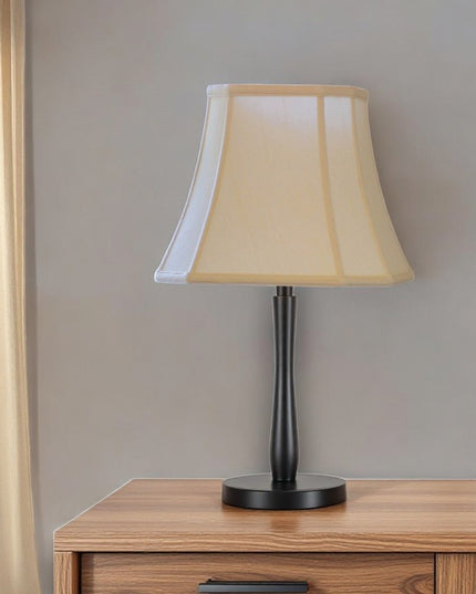 Ivory Monay Shantung Silk Square Lamp Shade