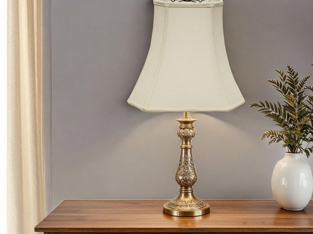 14" Inherent Slanted Square Bell Linen Lampshade