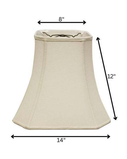 14" Inherent Slanted Square Bell Linen Lampshade