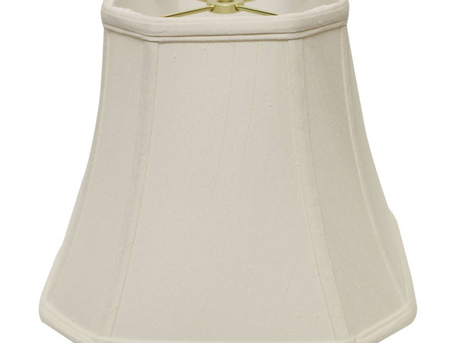 White Monay Shantung Silk Square Lamp Shade