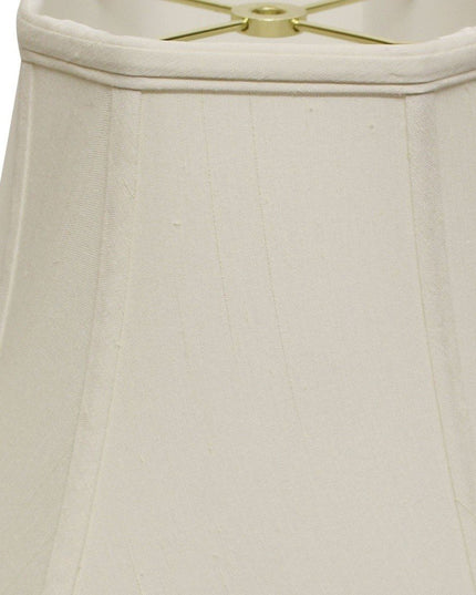 White Monay Shantung Silk Square Lamp Shade