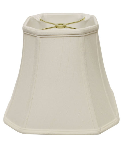 White Monay Shantung Silk Square Lamp Shade