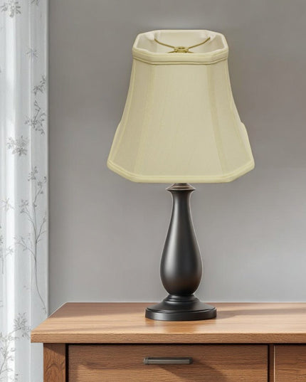 Ivory Monay Shantung Silk Square Lamp Shade