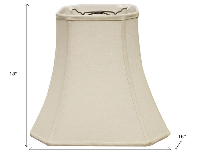 Natural Linen Square Lamp Shade