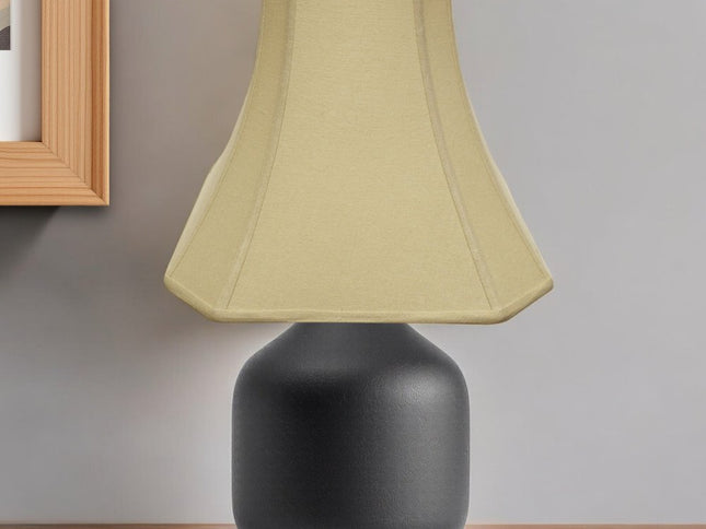 Tan Linen Square Lamp Shade