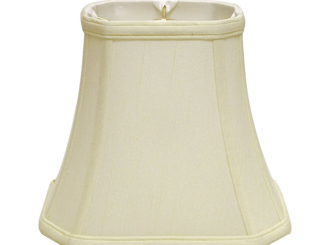 Ivory Monay Shantung Silk Bell Lamp Shade