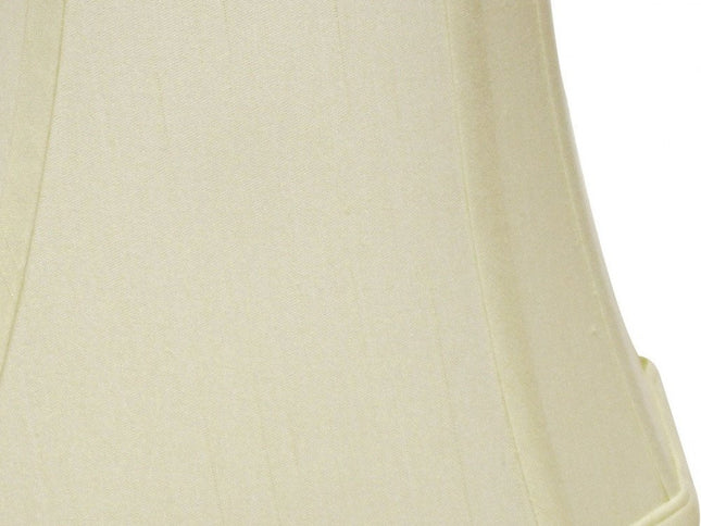Ivory Monay Shantung Silk Bell Lamp Shade