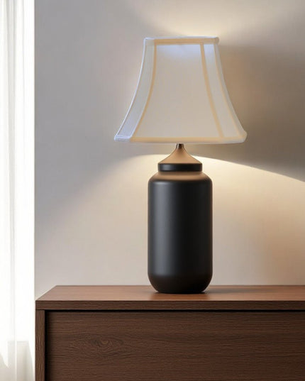 Ivory Monay Shantung Silk Bell Lamp Shade