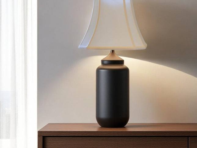 Ivory Monay Shantung Silk Bell Lamp Shade