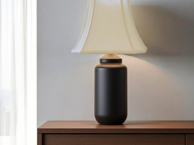 White Monay Shantung Silk Bell Lamp Shade