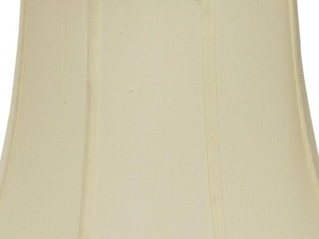 Ivory Monay Shantung Silk Bell Lamp Shade
