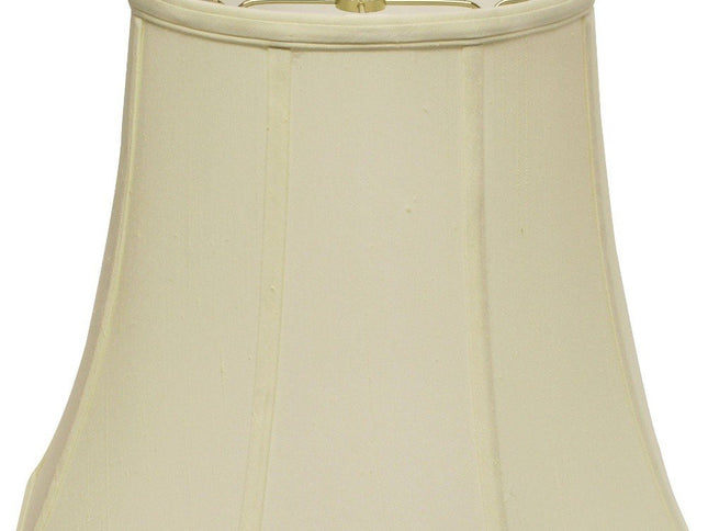 Ivory Monay Shantung Silk Bell Lamp Shade