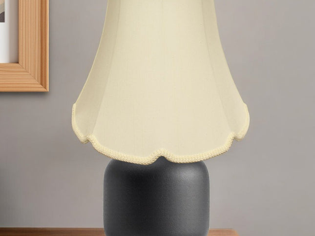 Ivory Monay Shantung Silk Empire Lamp Shade