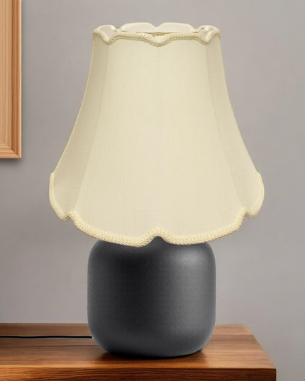 Ivory Monay Shantung Silk Empire Lamp Shade