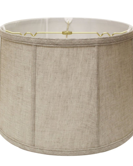 Cream Linen Drum Lamp Shade