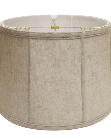 Cream Linen Drum Lamp Shade