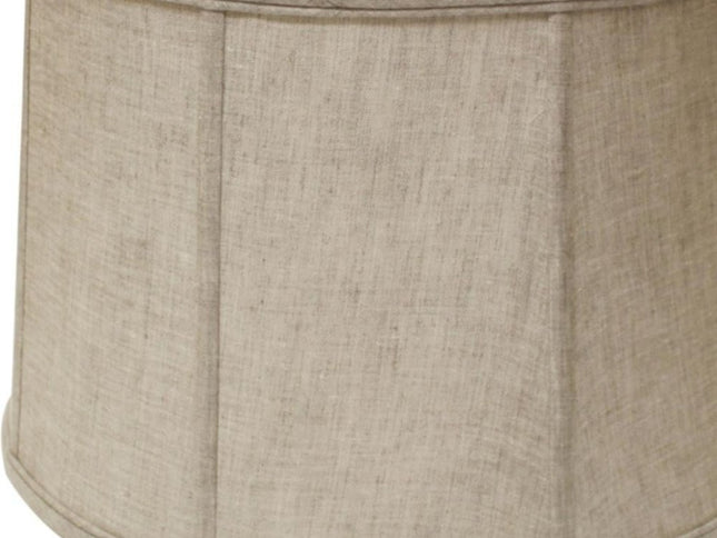 Cream Linen Drum Lamp Shade