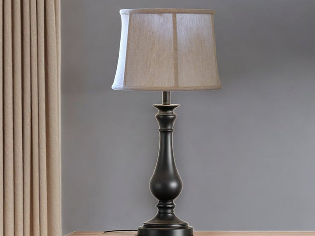 Cream Linen Drum Lamp Shade