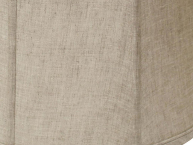 Cream Linen Drum Lamp Shade