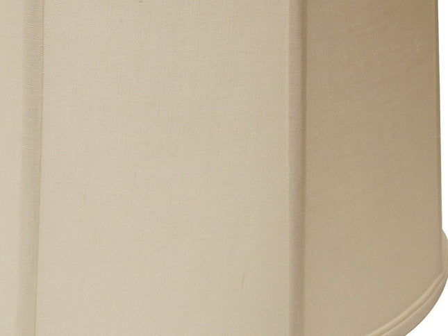 Vanilla Linen Drum Lamp Shade