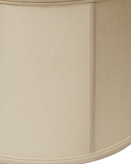 Vanilla Linen Drum Lamp Shade