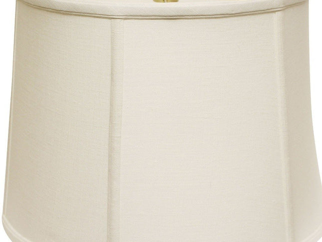 White Linen Drum Lamp Shade