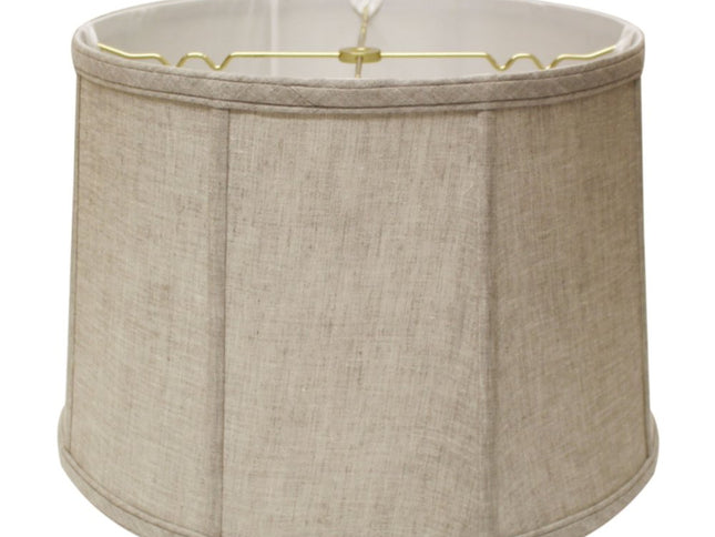 Cream Linen Drum Lamp Shade