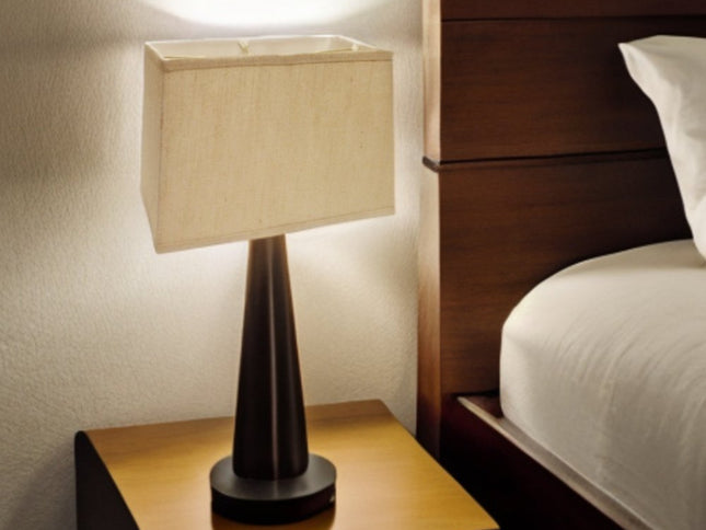 Gold Burlap Lamp Shade