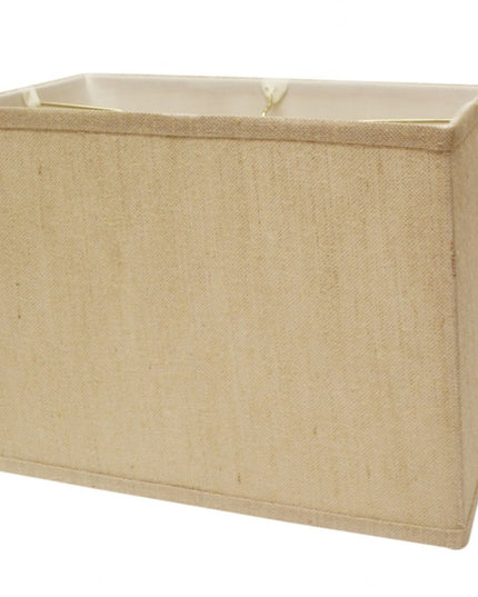 Gold Burlap Lamp Shade