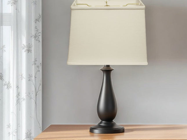 White Linen Lamp Shade