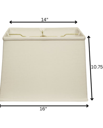 White Linen Lamp Shade