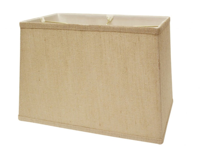 Gold Burlap Lamp Shade