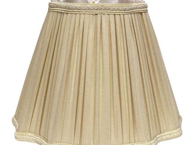 Taupe Shantung Silk Square Lamp Shade