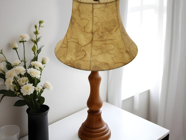 Light Yellow Parchment Bell Lamp Shade