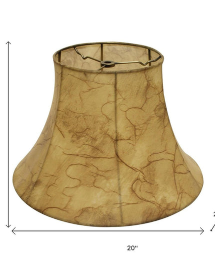 Light Yellow Parchment Bell Lamp Shade