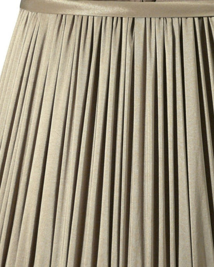 Ash Gray Taffeta Pleated Empire Lamp Shade