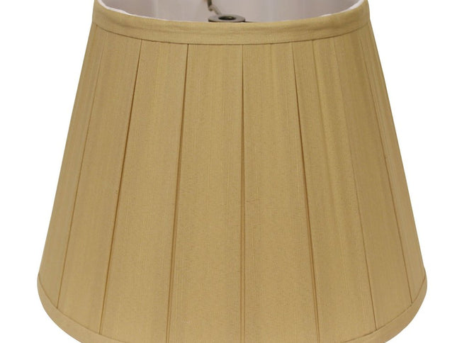 Camel Shantung Silk Empire Lamp Shade