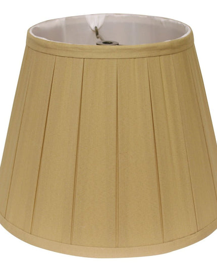 Camel Shantung Silk Empire Lamp Shade