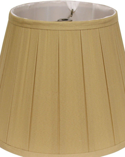 Camel Shantung Silk Empire Lamp Shade