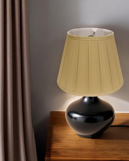 Camel Shantung Silk Empire Lamp Shade