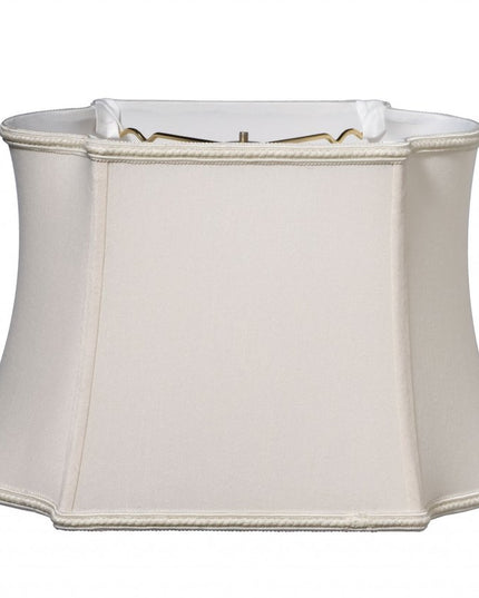 16" Cream Premium Oblong Shantung Lampshade