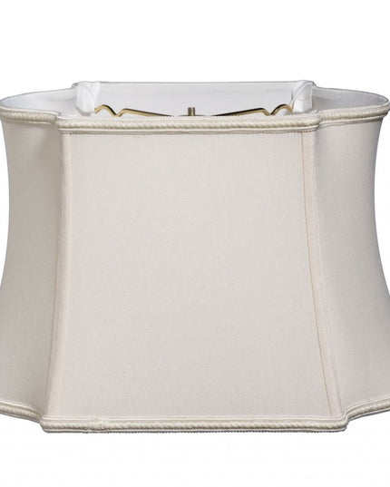 16" Cream Premium Oblong Shantung Lampshade