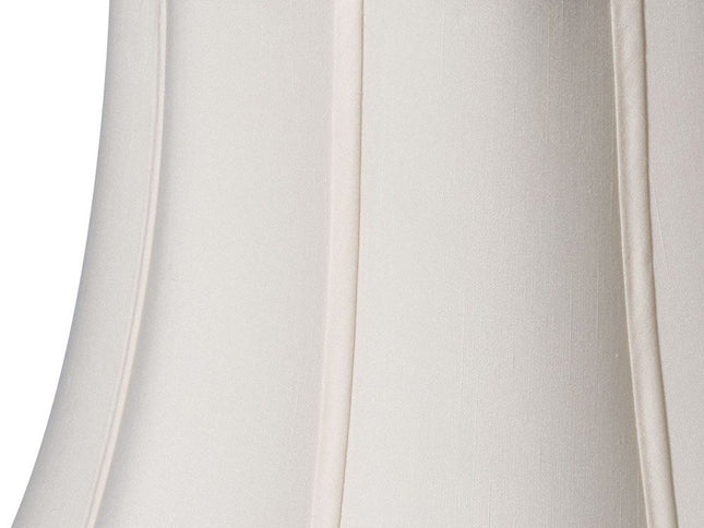 Cream Shantung Silk Novelty Lamp Shade