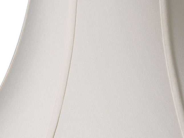 Cream Shantung Silk Bell Lamp Shade