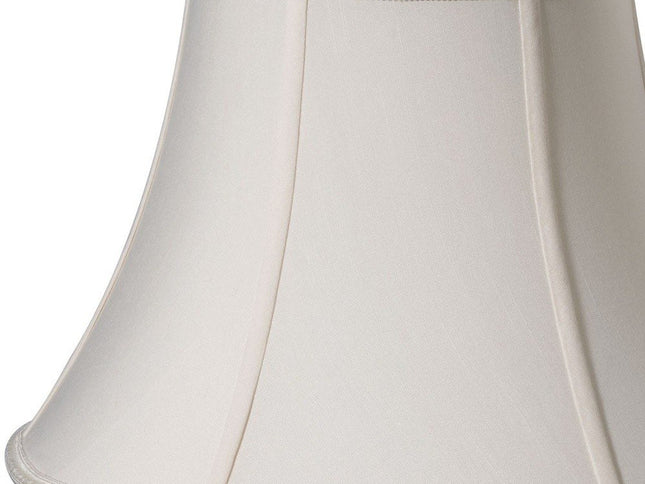 Cream Shantung Silk Bell Lamp Shade