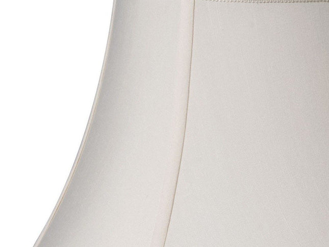 Cream Shantung Silk Bell Lamp Shade
